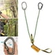 thumbnail image 3 of Seguridad Cordón Arnés Rappel Cinturón Ganchos Cuerda protectora Construcción Estilo 7 kusrkot cuerda de seguridad de escalada, 3 of 8