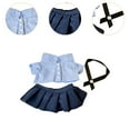 thumbnail image 6 of Almencla Doll Clothes for 20cm,Comfortable,Costumes Photo Props DIY Doll Accessories Dress up Stuffed Animals Clothes Cute Thai school uniform, 6 of 8