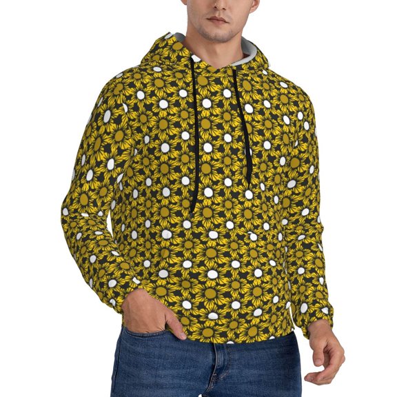 Hoodies for Men - Sunflowers K Long Sleeve Comfrt Men'S Fashion Hoodies & Sweatshirts, Sweatshirts for Men Hoodies Pullover Clothing Clothes with Pouch
