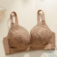 thumbnail image 3 of Tauxra Women's Bra Casual Embroidery Lace Bra with Comfortable, 3 of 6