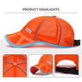 thumbnail image 5 of Pxiakgy sun hat womens Youth Trucker Cap With Adjustable Snapback UniKids Breathable Baseball Cap Hat F + One size, 5 of 5