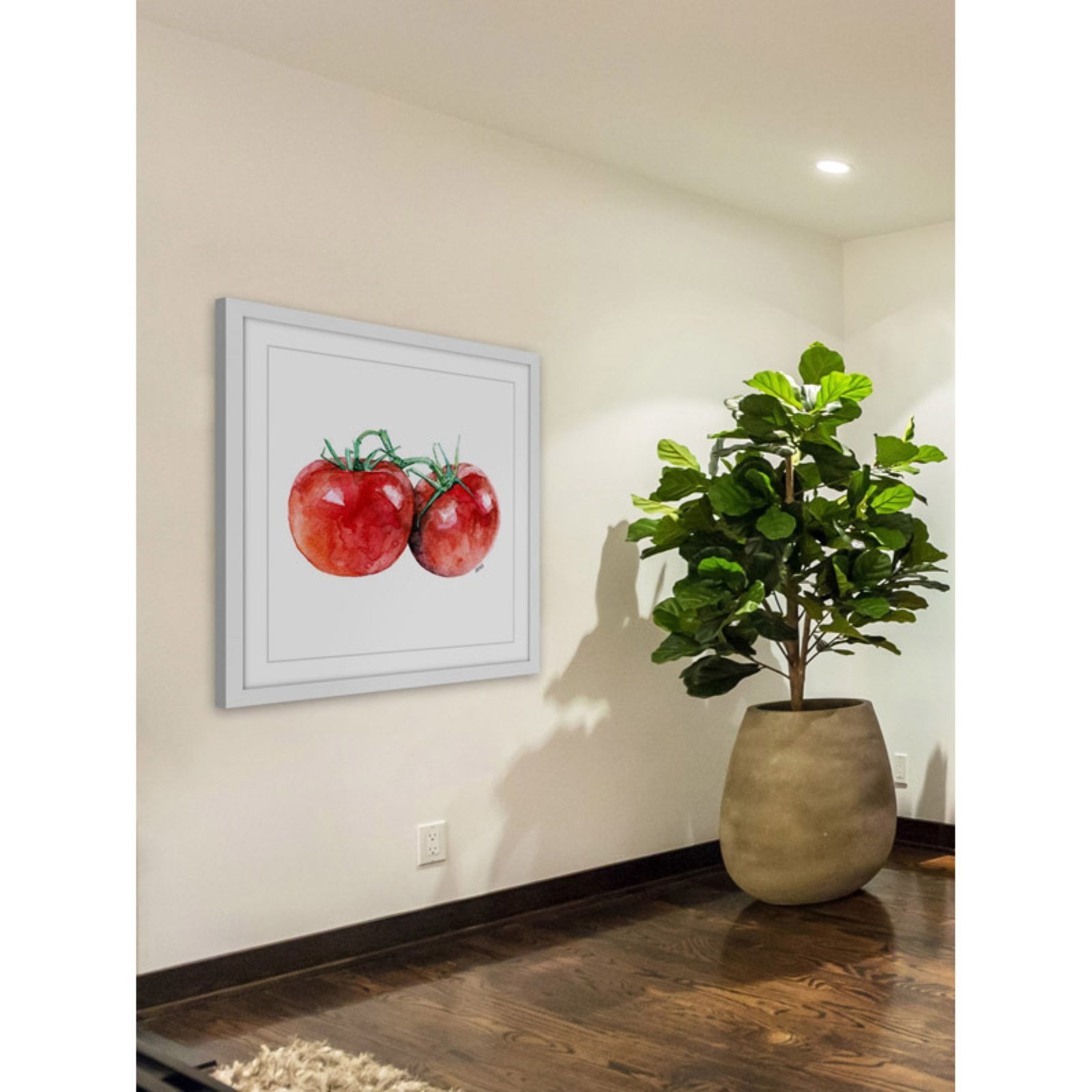 Marmont Hill "Tomatoes" by Rachel Byler Framed Painting Print