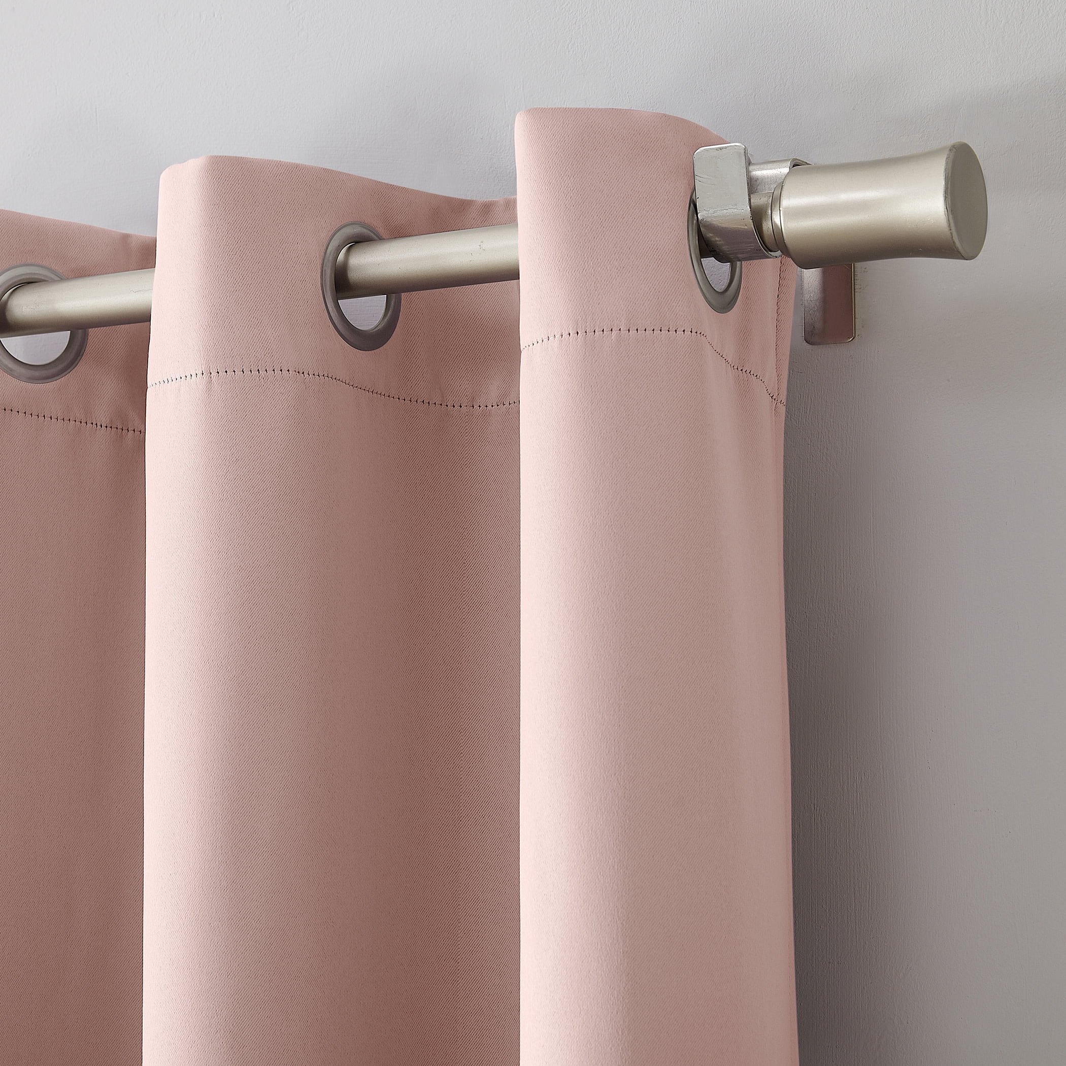 Sun Zero Riley Kids Bedroom Blackout Grommet Single Curtain Panel, 40" X 95"