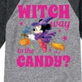thumbnail image 3 of Mickey & Friends - Witch Way To The Candy - Toddler And Youth Raglan Graphic T-Shirt, 3 of 4