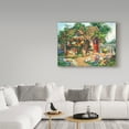 Trademark Fine Art ' Gardeners Haven' Canvas Art by Barbara Mock