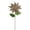 Mocha, variant on Vickerman 24" Artificial Pink Polyester Poinsettia Stem, pack of 3