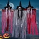 thumbnail image 4 of Injueey decoración de fantasmas colgantes de Halloween espectro 3D rojo, 4 of 6