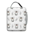 thumbnail image 2 of Cartoon Koala Lunch Box Bag, Artistic Australian Animal Pattern Insulated Bento Tote with Cute Koala Bear Design, Waterproof Cooler for Work, Picnic, Travel, School, 2 of 2