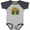 Heather and Navy, variant on Inktastic Monster Truck for Boys Boys Baby Bodysuit