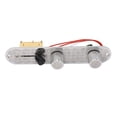 thumbnail image 1 of Prewired Loaded Electric Guitar Control Plate, Mounts with 3 Way Switches Knobs for Telecaster Parts, Full Load Control Board with Harness, 1 of 7