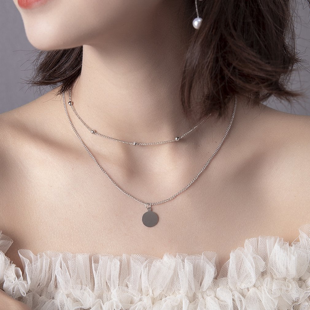 Elegant Delicate Creative Necklace Choker Chain Bib For Girl Gift Pendant