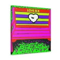 thumbnail image 2 of Love on a Bench - Canvas, 2 of 10