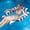 Dark Blue, variant on Adult Inflatable Pool Floats, 4-in-1 Water Hammock Pool Float Chair with Cooling Mesh Seat, Portable Floating Lounge Raft for Swimming Pool, Lake, Beach, Hot Tub & Summer Vacation