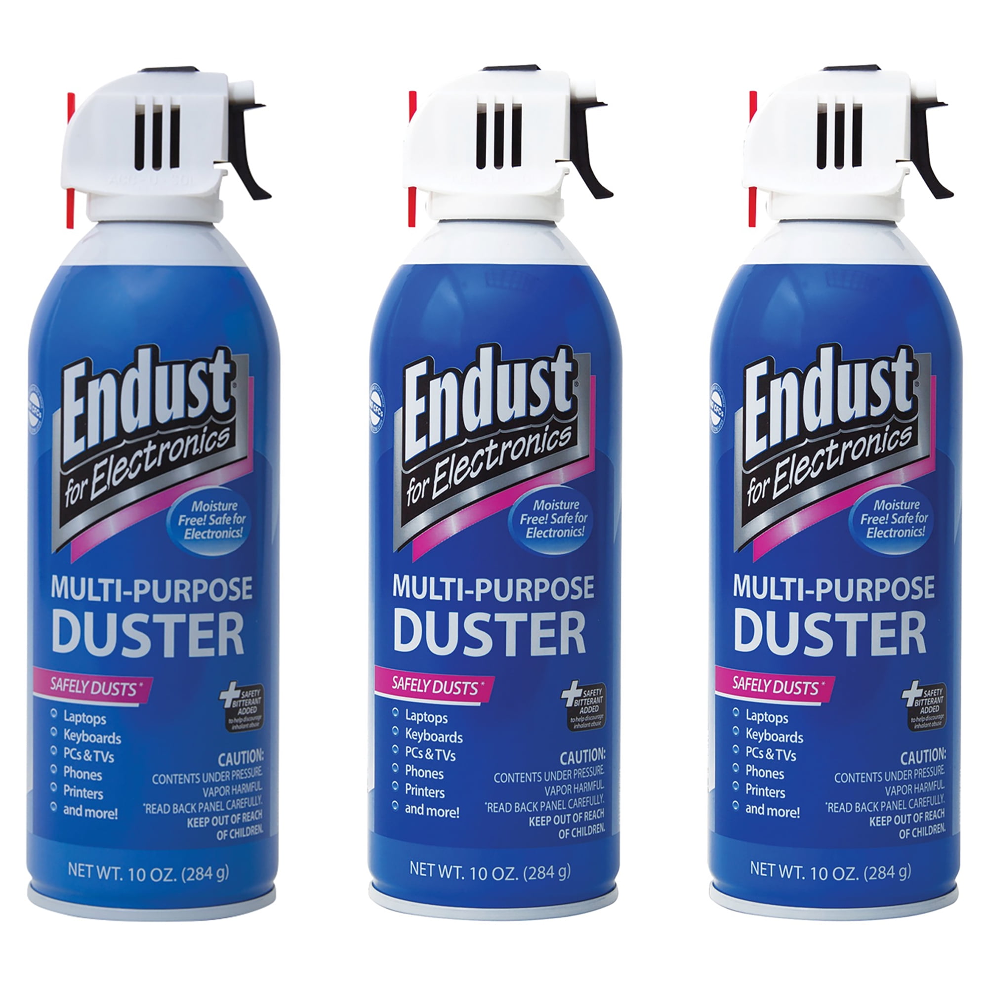 Endust For Electronics Duster (10oz; With Bitterant No. 152), 3 Pack