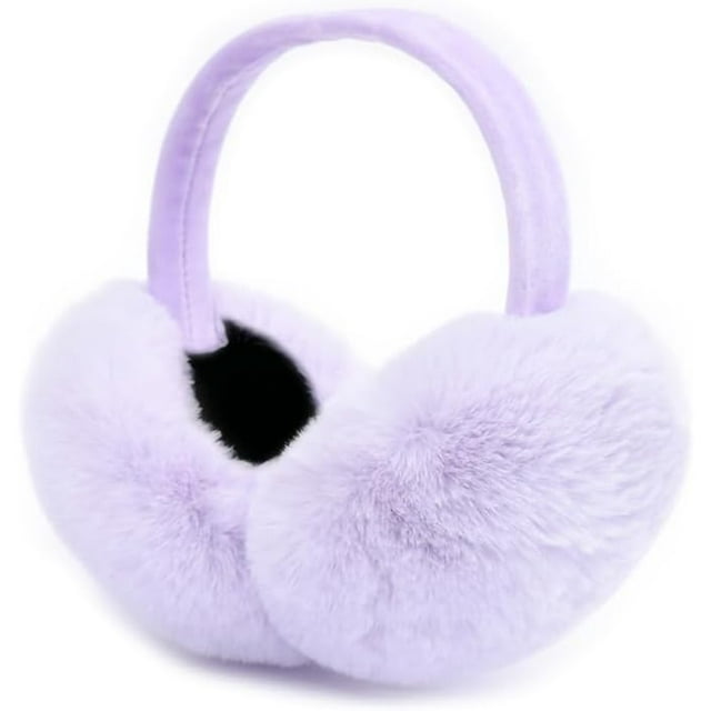 LinYooLi Cache-Oreilles d'Hiver en Fausse Fourrure Chauds Mignons Pliables pour Femmes Filles