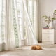thumbnail image 2 of Cortinas jinchan Boho 4 paneles 213 cm mezcla de lino color salvia, 2 of 9