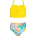 thumbnail image 1 of Madre e Hija Traje de baño Traje de baño Familiar Bikini con Volantes Impresión amarilla-D 8 Impresión amarilla-D 8 Xishao ropa, 1 of 2
