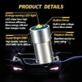 thumbnail image 3 of Ruiandsion BAX9S H6W LED Bulbs White 6000K 6-30V Canbus Error Free with Projector For Car Sidelights Backup Interior Ligh 2Pcs, 3 of 8