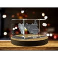 thumbnail image 2 of South Sudan 3D Engraved Crystal 3D Engraved Crystal Keepsake/Gift/Decor/Collectible/Souvenir, 2 of 6