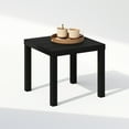 thumbnail image 4 of Furinno Simple Square Coffee Table, Side Table, Black, 4 of 7