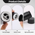 thumbnail image 4 of 30ml/1oz Twist-Up Refillable Tubes - Clear Empty Deodorant Containers, 15 Pack, 4 of 7