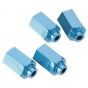 DuraTrax C9912 Wheel Hex Blue Anodized Aluminum Cliff Climber (4) DTXC9912