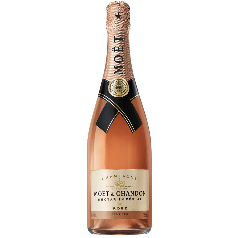 Moët & Chandon Nectar Imperial Rosé Dry Moet & Chandon Champagne Nectar Imperial Rose 750ML