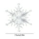 thumbnail image 3 of Copos De Nieve De Plástico Adornos transparentes de copos de nieve, juego de 1 colgante de Rkxzt, 3 of 8