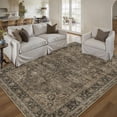 thumbnail image 2 of WIPONKEN 8x10 Area Rugs for Living Room Bedroom Dining Room Office Farmhouse, Machine Washable Non Slip Vintage Persia Rug, 2 of 8