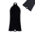thumbnail image 6 of 2 Holes 3-ply Bell Truss Rod Cover for Gibson SG LP Electric Guitar Bass Black, 6 of 6