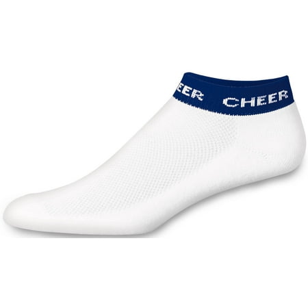 

Women s In-Stock Low Anklet With Cheer Stripe Socks - Adult Sizes