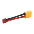 thumbnail image 3 of Cable T hembra a XT90 macho, conexión confiable, protección contra cortocircuitos, conector T de 12 AWG para modelos de coche/barco RC., 3 of 14
