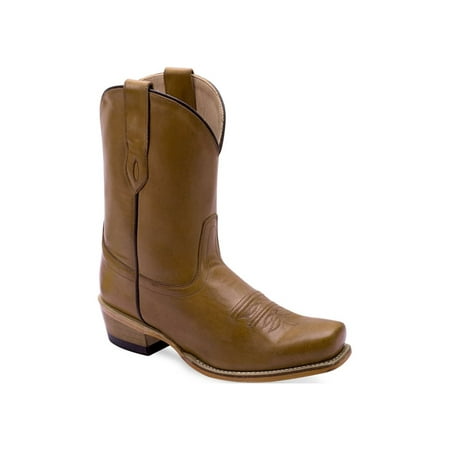 

Old West Womens Western Tan Canyon Leather Cowboy Boots 5 M