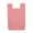 Pink, variant on Lomubue Smart Silicone Mobile Phone Wallet Card Stick On Cash Credit Card Holder Pouch