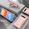 thumbnail image 6 of ExoGuard For Google Pixel 6A Case, Phone Case with Screen Protector and Kickstand (Pink), 6 of 8