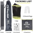 thumbnail image 5 of Filet de Badminton Réglable en Hauteur, Filet de Badminton Portable Multi-Sport pour Intérieur Ou Extérieur en Nylon de Haute Qualité, 5 of 5