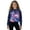 Azolotl Galaxy, variant on Yellow Sloth Sunflower Printed Girls' Hoodies Sweatshirts Half Zipper Pullover Crop Tops with Pocket for Teen Girls Long Sleeve Sweater Size 13-14