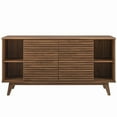 thumbnail image 5 of Modway Render 63"Modern Wood Sideboard Buffet Table in Walnut, 5 of 7