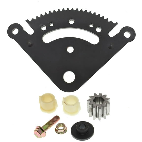 findmall Steering Sector & Pinion Gear W/Bushings Replacement for John Deere LA130 LA135 LA140 LA145