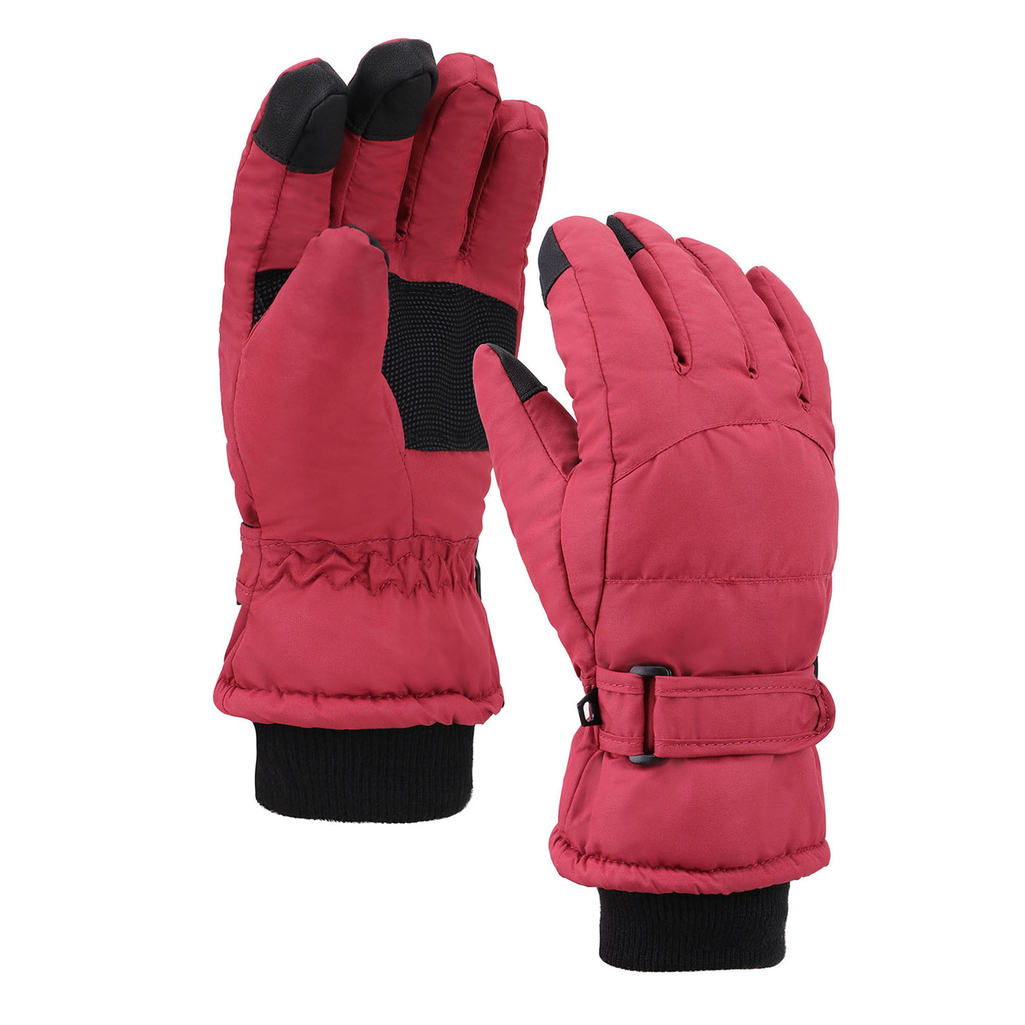 ANDORRA Women's Night Galaxy Waterproof Touchscreen Snow Gloves PURPLE SMALL 