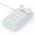 thumbnail image 1 of Programación Macro Custom Wired Teclado RGB 12 Tecla Copiar Pegar Botón Mini Gaming Teclado Hotswap Macropad, 1 of 5