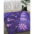 thumbnail image 2 of Ahgly Company Indoor Rectangle Patterned Bright Purple Area Rugs, 8' x 12', 2 of 6