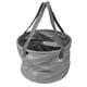 thumbnail image 1 of Cubo plegable Contenedor de agua plegable portátil de gran capacidad engrosado con asa para acampar Pesca Gris 20L, 1 of 14
