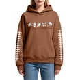thumbnail image 6 of Womens Sweatshirt Half Zip Pullover Loose Fit Cozy Fleece Sweater for Work Casual Daily, 6 of 6