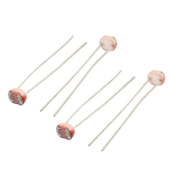 4Pcs 5549 Photoresistor LDR CDS 5mm Light-Dependent Resistor Sensor