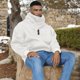thumbnail image 5 of HISITOSA Sudadera con Capucha de Forro Polar de Manga Larga para Hombre, Ligera, de Uso Tecnológico, Suéter de Algodón Suave, Unisex, Casual, 5 of 8
