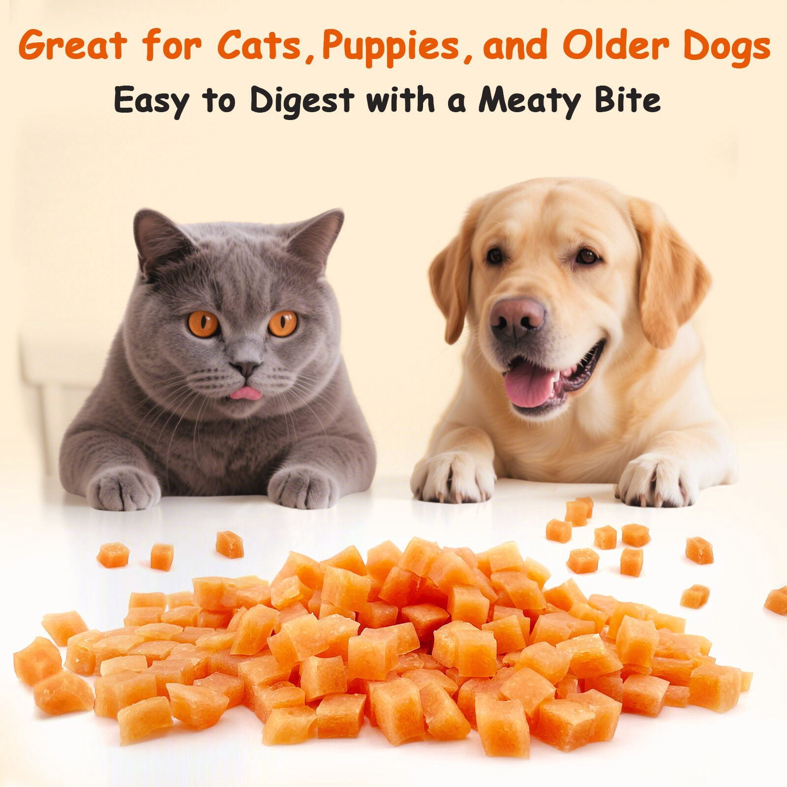 ( 2 Pack ) PETPURO Chicken Training Treats for Small Dogs and Puppies, Soft Chewy Bites, High Protein, Grain Free, 10.6 oz Resealable Bag