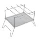 thumbnail image 1 of Parrilla para fogata, red para hornear, estufa plegable de acero inoxidable para acampar al aire libre (No), 1 of 8