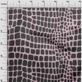 thumbnail image 2 of oneOone Cotton Flex Blush Pink Fabric Crocodile Animal Skin Diy Clothing Quilting Fabric Print Fabric By Yard 40 Inch Wide, 2 of 4