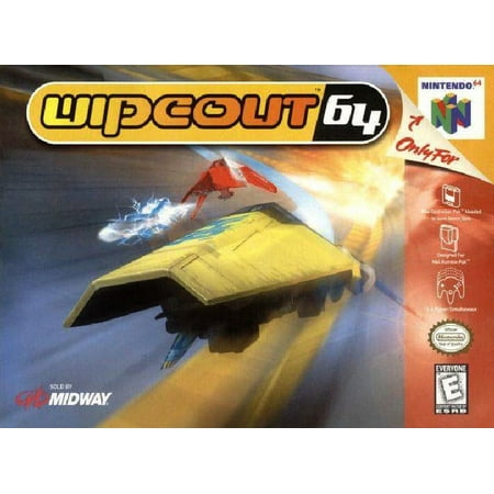 Restored Wipeout 64 (Nintendo 64, 1998) (Refurbished)